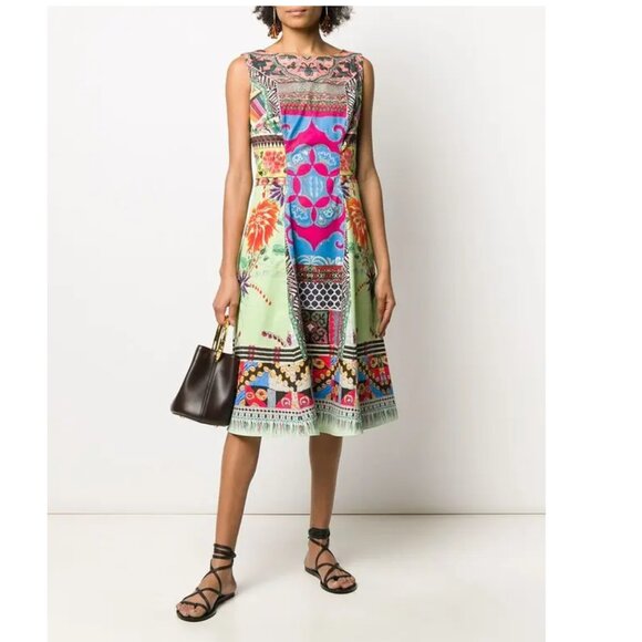 Etro Dresses & Skirts - Etro Sleeveless Patchwork Amalfi Dress